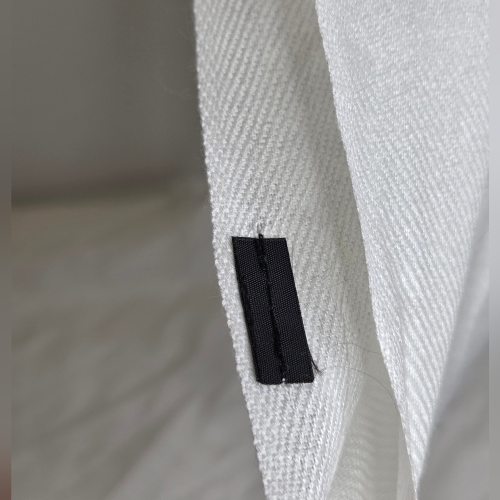 Source Unknown Elegant White Scarf - image 4